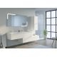 Meubles 2 vasques salle de bain BELLISSIMO B Blanc