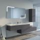 Meubles Design salle de bain BELLISSIMO Gris Anthracite