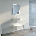 Meuble salle de bain FABRIANO 600 Blanc