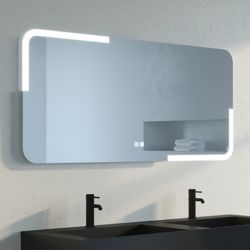 Miroir Rectangulaire avec LED PRISMA_1400