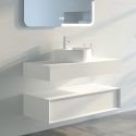 Meuble salle de bain FABRIANO 1000 Blanc