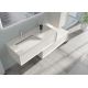 Meuble simple vasque de salle de bain Avigliano 1200 Blanc