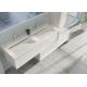 Meuble double vasque Avigliano 1400 Blanc