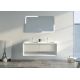 Meuble double vasque salle de bain PORTOFINO 1200 Blanc